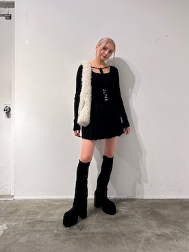 濱田 萌衣(EMODA)さん（レディース・162cm）の秋コーディネート