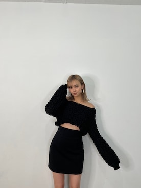 濱田 萌衣(EMODA)さん（レディース・162cm）の冬コーディネート