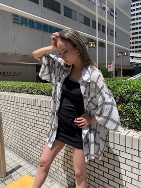 濱田 萌衣(EMODA)さん（レディース・162cm）の春コーディネート