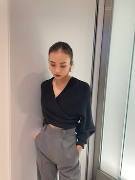 濱田 萌衣(EMODA)さん（レディース・162cm）の冬コーディネート