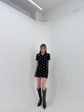 濱田 萌衣(EMODA)さん（レディース・162cm）の春コーディネート