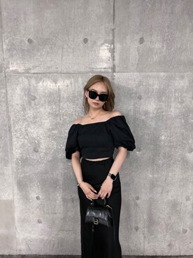 濱田 萌衣(EMODA)さん（レディース・162cm）の春コーディネート