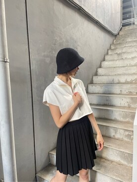 濱田 萌衣(EMODA)さん（レディース・162cm）の夏コーディネート