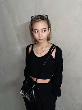 濱田 萌衣(EMODA)さん（レディース・162cm）の春コーディネート