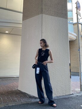 濱田 萌衣(EMODA)さん（レディース・162cm）の夏コーディネート