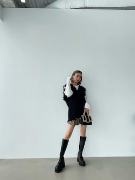 濱田 萌衣(EMODA)さん（レディース・162cm）の秋コーディネート