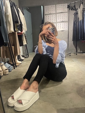 濱田 萌衣(EMODA)さん（レディース・162cm）の夏コーディネート