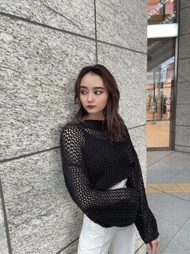 濱田 萌衣(EMODA)さん（レディース・162cm）の春コーディネート