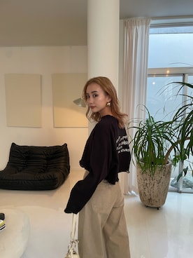 濱田 萌衣(EMODA)さん（レディース・162cm）の春コーディネート