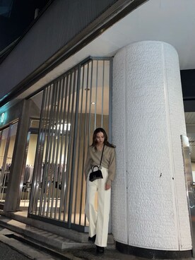 濱田 萌衣(EMODA)さん（レディース・162cm）の冬コーディネート