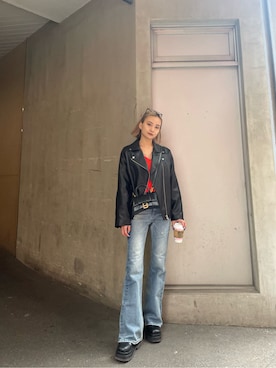 濱田 萌衣(EMODA)さん(レディース・162cm)の春コーディネート