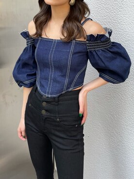 濱田 萌衣(EMODA)さん（レディース・162cm）の夏コーディネート