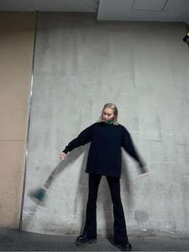 濱田 萌衣(EMODA)さん（レディース・162cm）の冬コーディネート