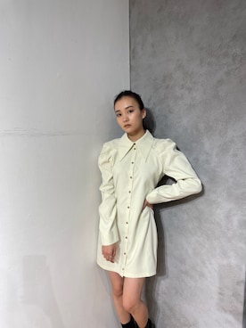 濱田 萌衣(EMODA)さん(レディース・162cm)の冬コーディネート