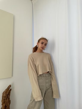 濱田 萌衣(EMODA)さん（レディース・162cm）の春コーディネート