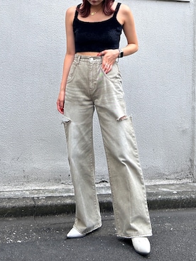 濱田 萌衣(EMODA)さん（レディース・162cm）の夏コーディネート