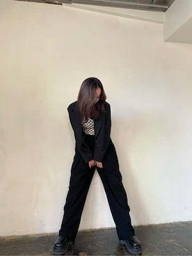 濱田 萌衣(EMODA)さん（レディース・162cm）の冬コーディネート