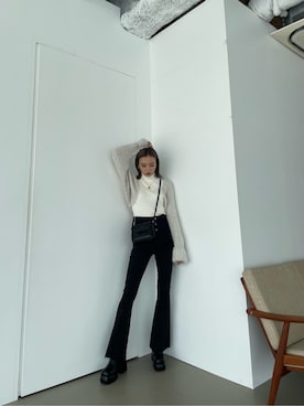 濱田 萌衣(EMODA)さん(レディース・162cm)の秋コーディネート