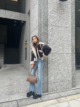 濱田 萌衣(EMODA)さん（レディース・162cm）の秋コーディネート