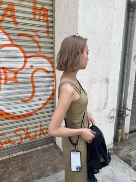 濱田 萌衣(EMODA)さん(レディース・162cm)の夏コーディネート