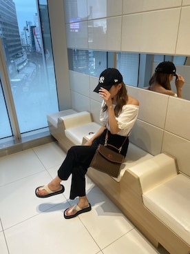 濱田 萌衣(EMODA)さん（レディース・162cm）の夏コーディネート