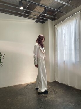 濱田 萌衣(EMODA)さん（レディース・162cm）の冬コーディネート