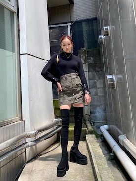 濱田 萌衣(EMODA)さん（レディース・162cm）の秋コーディネート