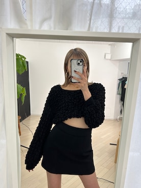 濱田 萌衣(EMODA)さん（レディース・162cm）の冬コーディネート