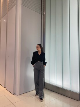 濱田 萌衣(EMODA)さん（レディース・162cm）の冬コーディネート