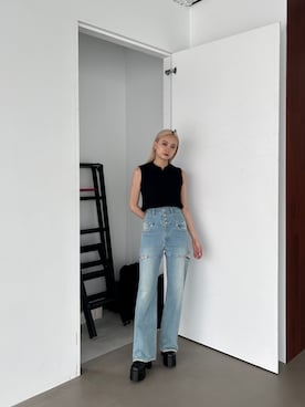 濱田 萌衣(EMODA)さん（レディース・162cm）の夏コーディネート