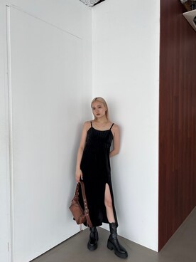 濱田 萌衣(EMODA)さん（レディース・162cm）の夏コーディネート