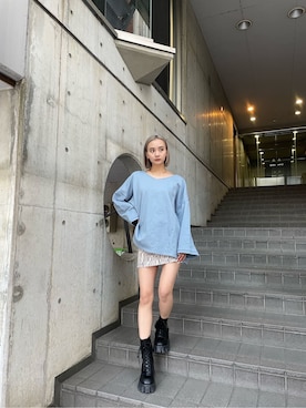 濱田 萌衣(EMODA)さん（レディース・162cm）の冬コーディネート