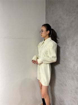 濱田 萌衣(EMODA)さん(レディース・162cm)の冬コーディネート