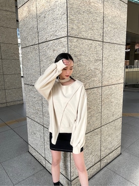 濱田 萌衣(EMODA)さん（レディース・162cm）の春コーディネート