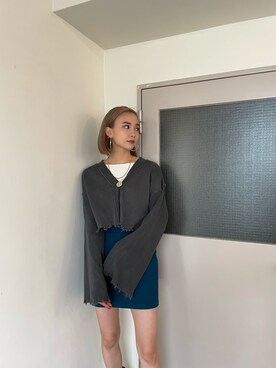 濱田 萌衣(EMODA)さん(レディース・162cm)の冬コーディネート