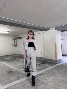 濱田 萌衣(EMODA)さん（レディース・162cm）の夏コーディネート