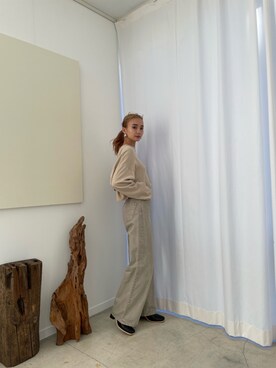 濱田 萌衣(EMODA)さん（レディース・162cm）の春コーディネート