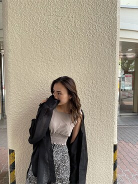 濱田 萌衣(EMODA)さん（レディース・162cm）の夏コーディネート