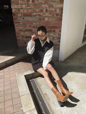 濱田 萌衣(EMODA)さん(レディース・162cm)の秋コーディネート