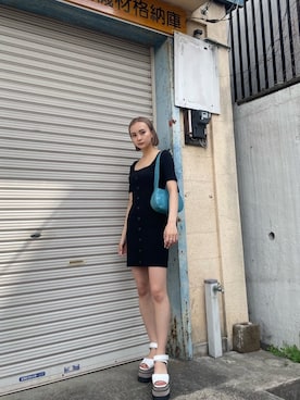 濱田 萌衣(EMODA)さん（レディース・162cm）の夏コーディネート