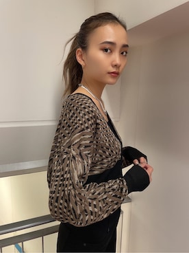 濱田 萌衣(EMODA)さん（レディース・162cm）の夏コーディネート