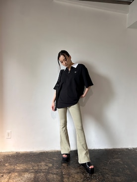 濱田 萌衣(EMODA)さん（レディース・162cm）の春コーディネート