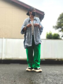 MARK&LONA ホワイト スリムフィットパンツサイズ46 ホワイト レディースパンツ スリムフィット - メルカリ