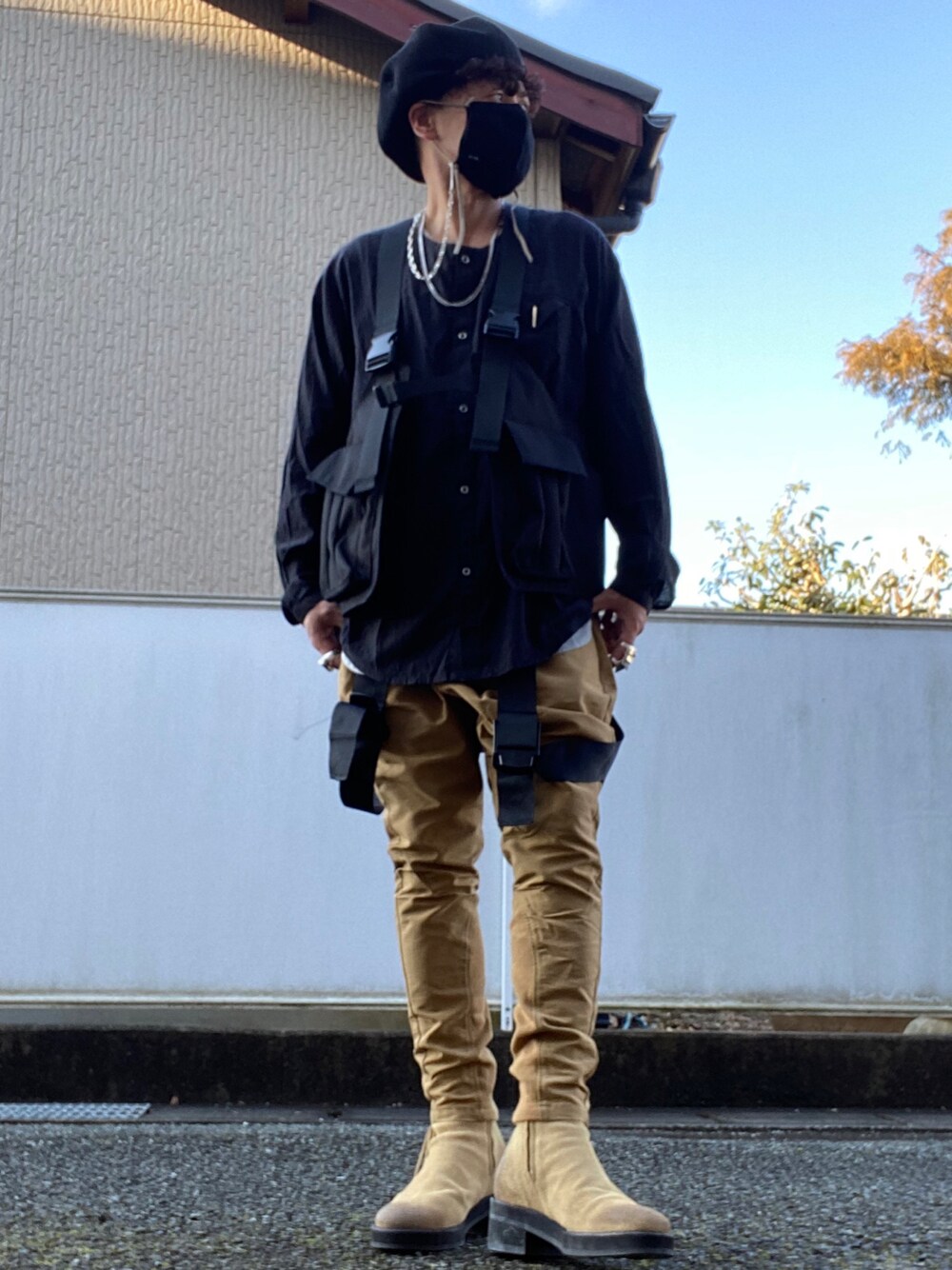 glamb（グラム）の「Simon overall / シモンオーバーオール