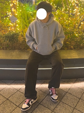 「パーカーコーデ」｜よっちーさん（メンズ・165cm・20代）の冬コーディネート
