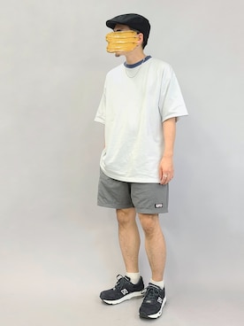 「HYPE（ハイプ）のアイテム」を使った、YANCHAさん（メンズ・167cm）の夏コーディネート