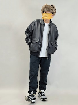 YANCHAさん(メンズ・167cm)の冬コーディネート