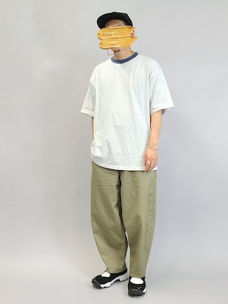 YANCHA｜MUJI Laboのチノパンツを使ったコーディネート - WEAR