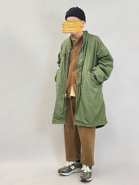 YANCHAさんの（MUJI Labo | ムジラボ）を使ったコーディネート