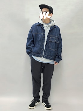 YANCHAさん（メンズ・167cm）の冬コーディネート